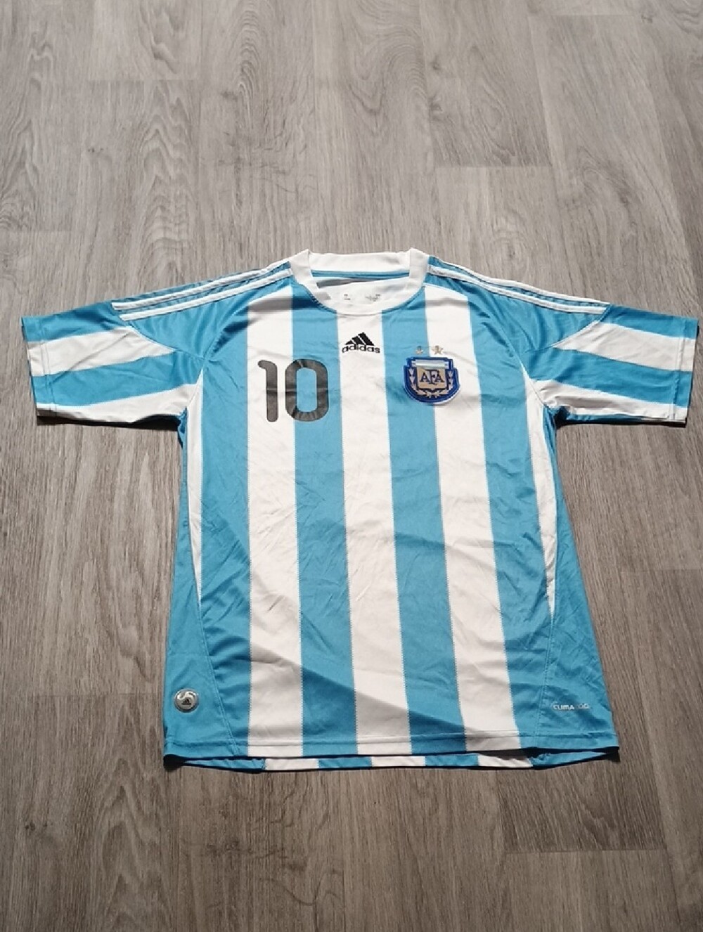 adidas Argentina National Team Jersey - Light Blue & White